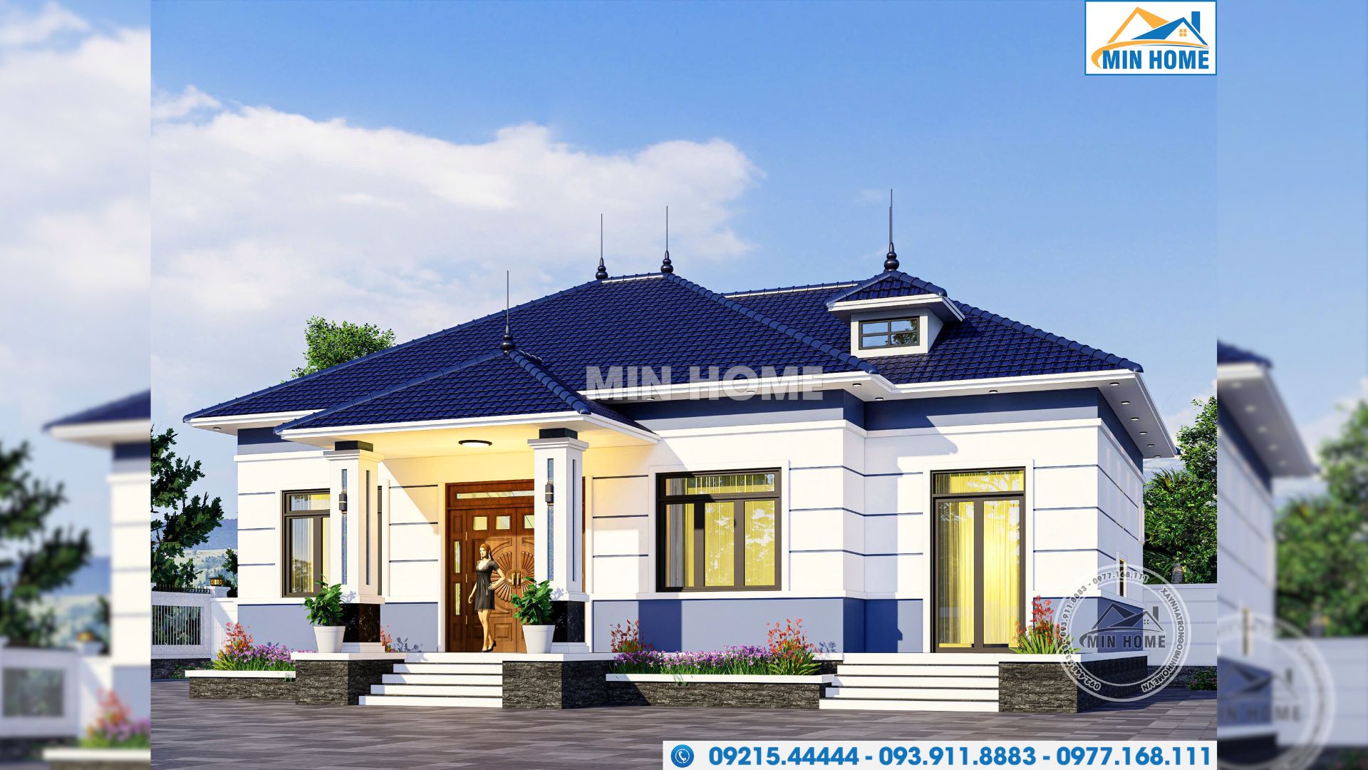 mau nha cap 4 mai nhat 3 phong ngu mat tien 14m dep sang trong mn05424 5