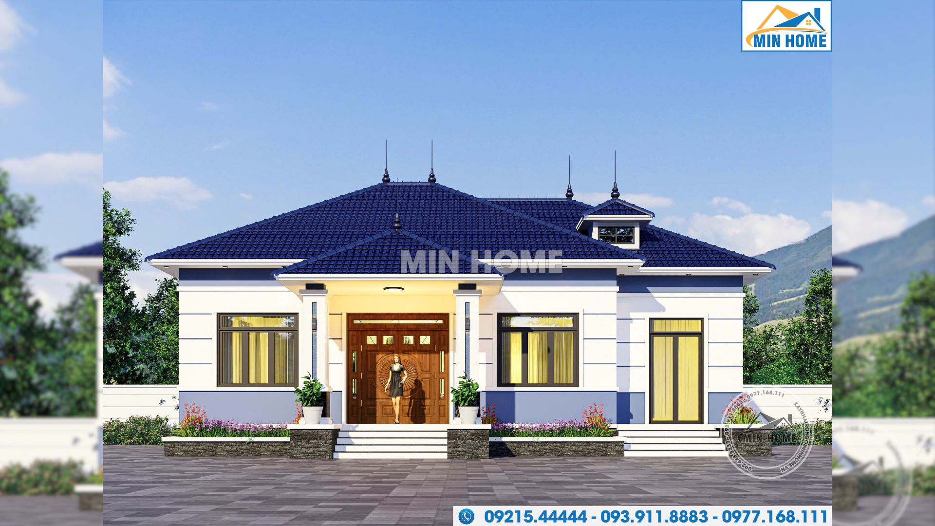 mau nha cap 4 mai nhat 3 phong ngu mat tien 14m dep sang trong mn05424 7
