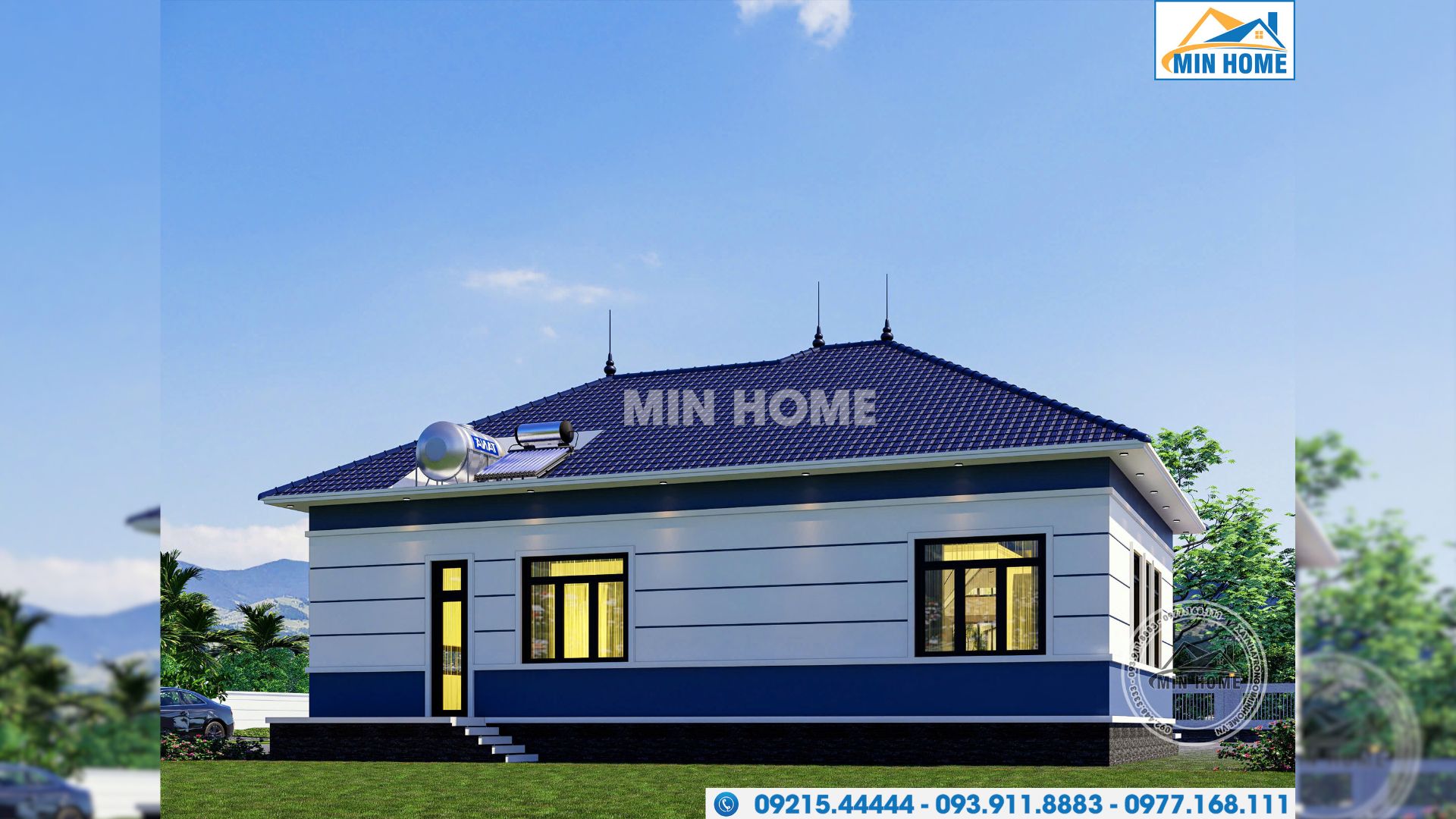 mau nha cap 4 mai nhat 3 phong ngu mat tien 14m dep sang trong mn05424 8
