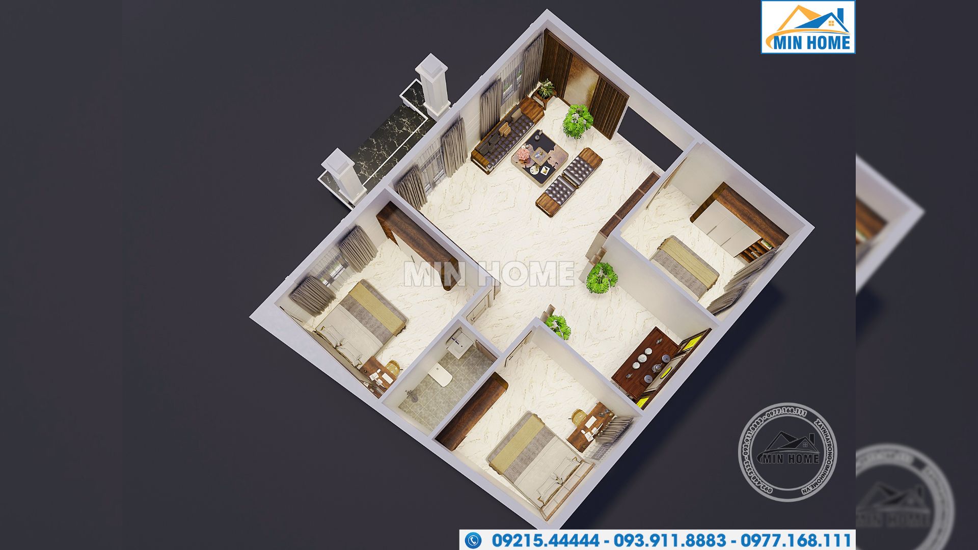 mau nha cap 4 mai nhat dep hien dai va tiet kiem chi phi mn05423 14