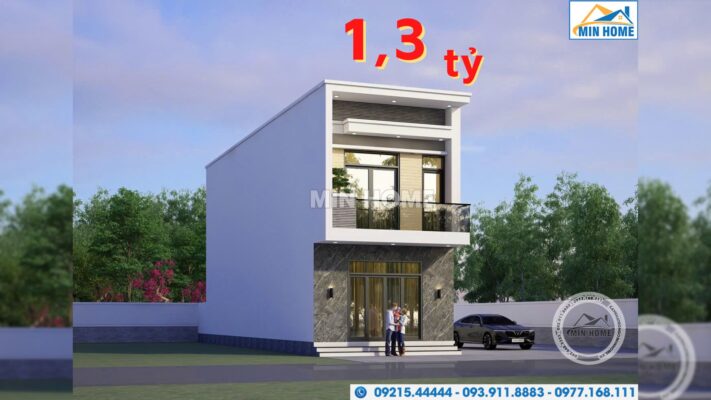 mau nha pho 2 tang 4 phong ngu 5x18m dep hien dai mn05426 8