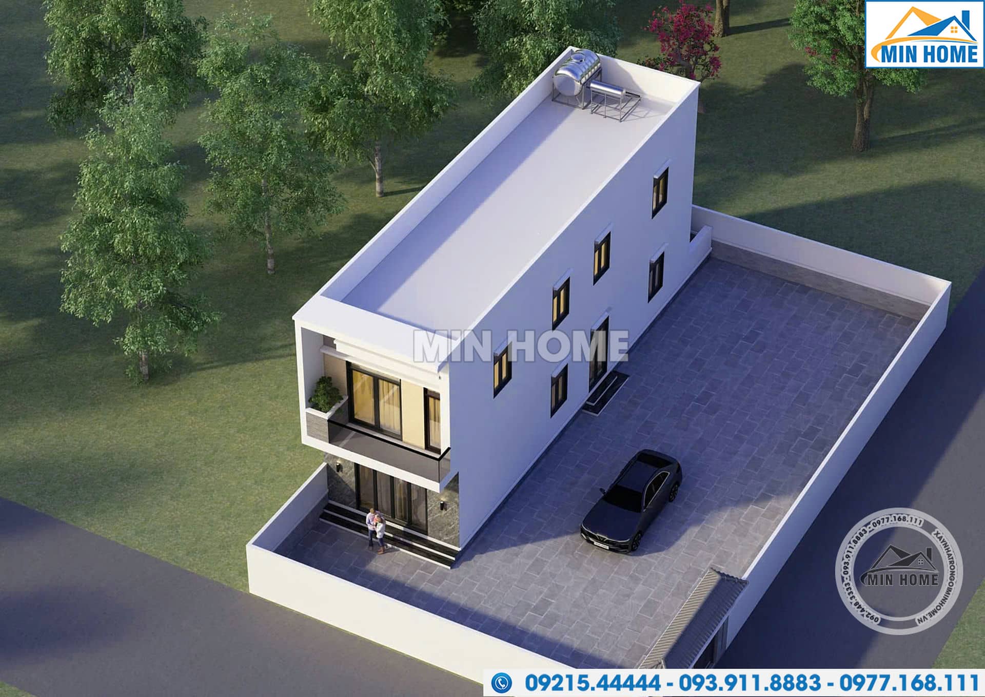 mau nha pho 2 tang 4 phong ngu 5x18m dep hien dai mn05426 mau nha pho 2 tang 4 phong ngu 5x18m dep hien dai mn05426