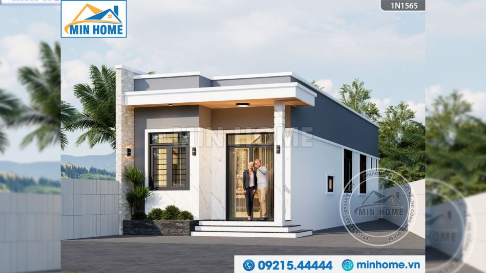 mau nha vuon mai bang 1 tang 90m2 tien nghi va tiet kiem chi phi 3
