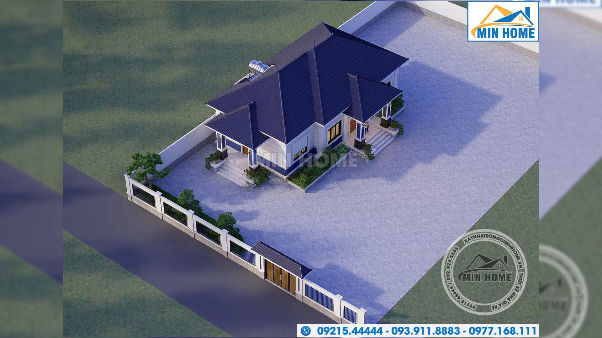 mau nha vuon mai nhat 3 phong ngu sieu dep chi phi lai re bat ngo mn05340 9