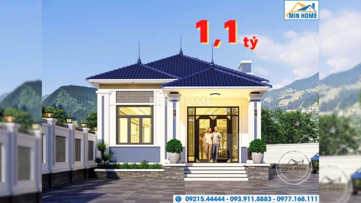 thiet ke nha cap 4 mai nhat 3 phong ngu gia re dep tien nghi mn05532 1