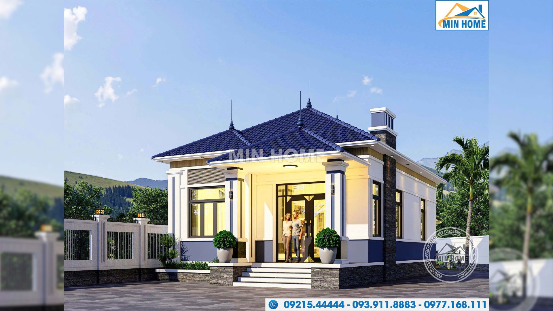 thiet ke nha cap 4 mai nhat 3 phong ngu gia re dep tien nghi mn05532 4