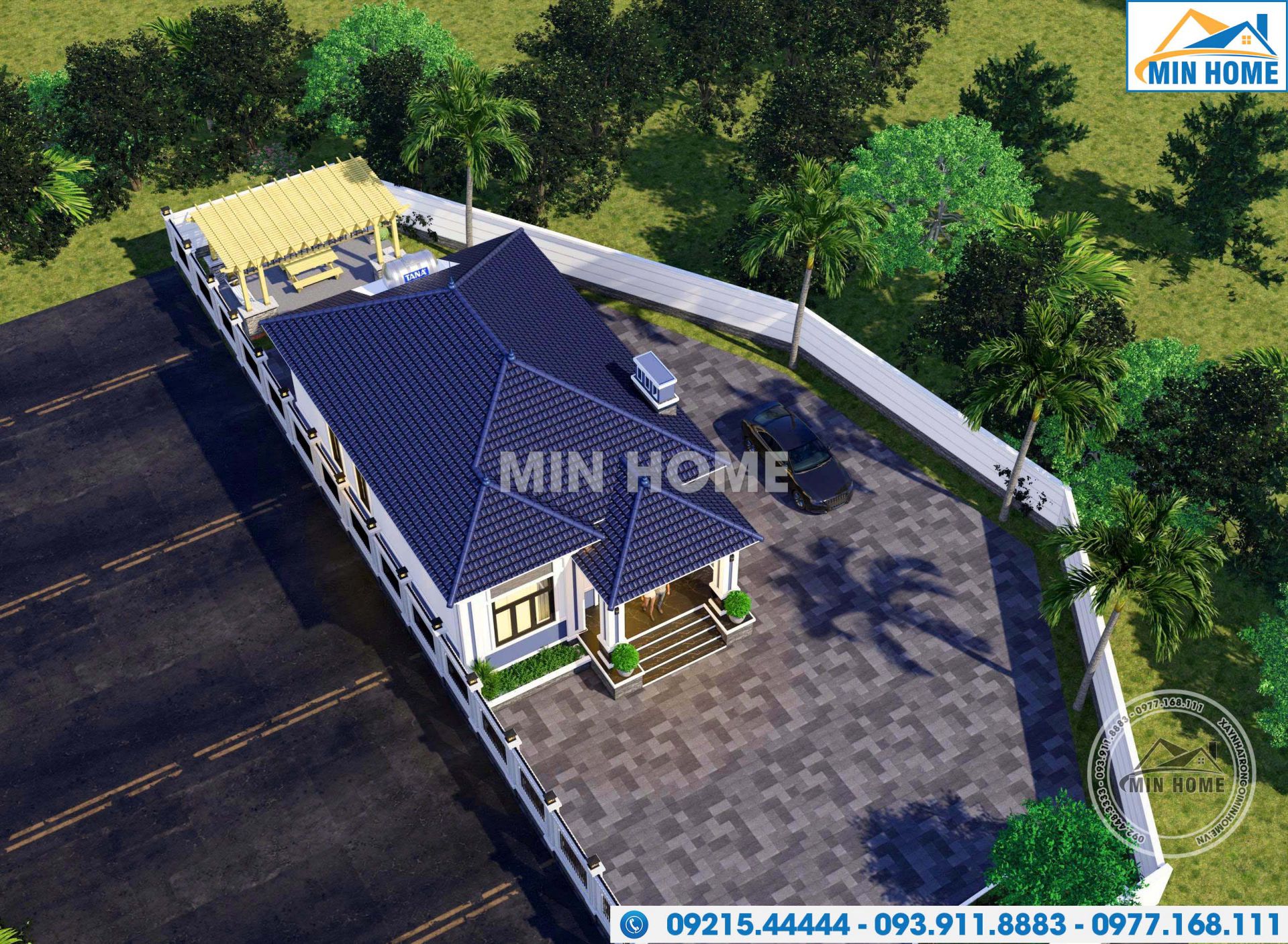 thiet ke nha cap 4 mai nhat 3 phong ngu gia re dep tien nghi mn05532 5 thiet ke nha cap 4 mai nhat 3 phong ngu gia re dep tien nghi mn05532 5