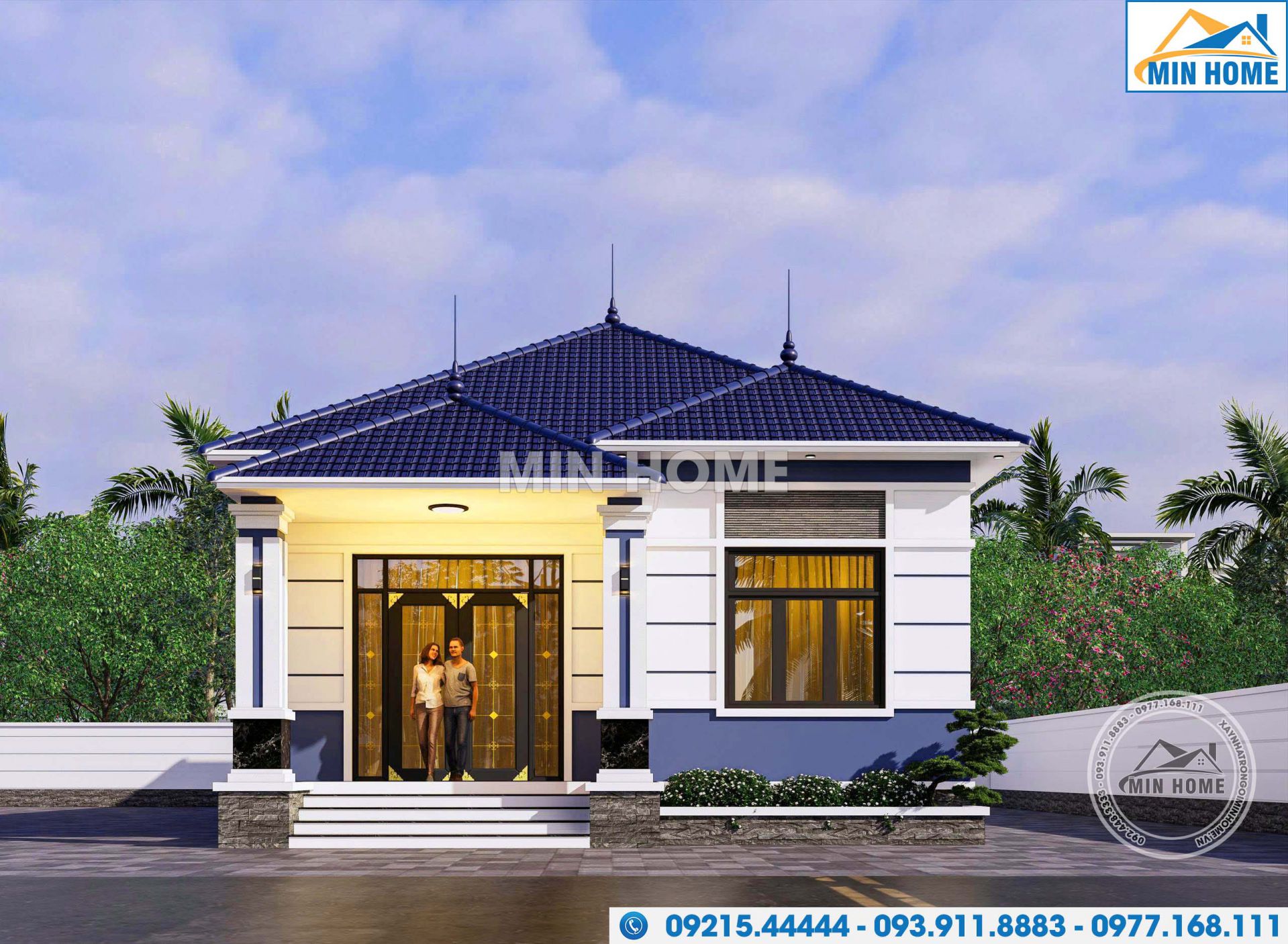 bung no mau nha cap 4 mai nhat 4 phong ngu dep xuat sac o nong thon mh05769 1