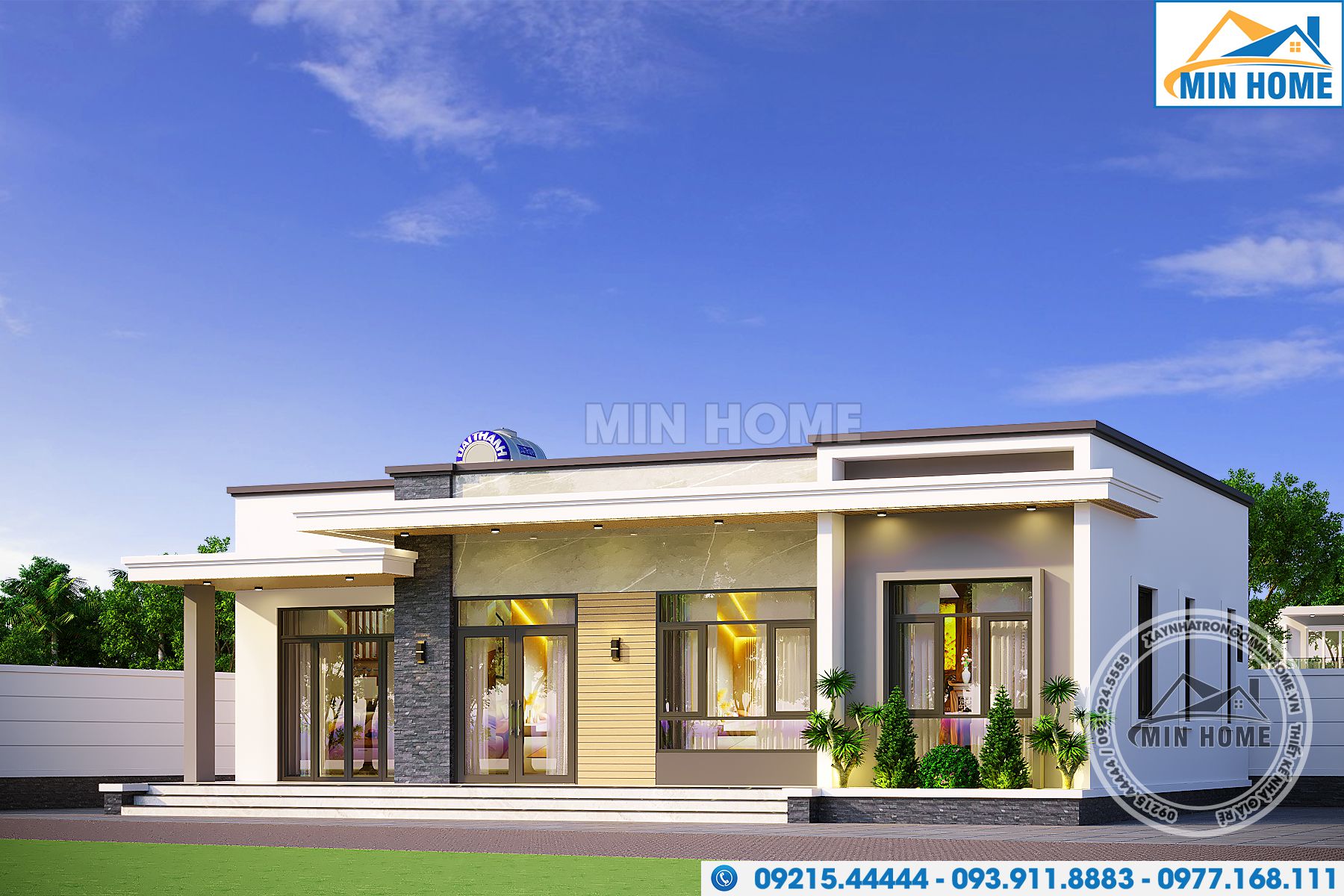 he lo mau nha 1 tang mai bang hien dai sieu dep voi chi phi tiet kiem mn05739 1