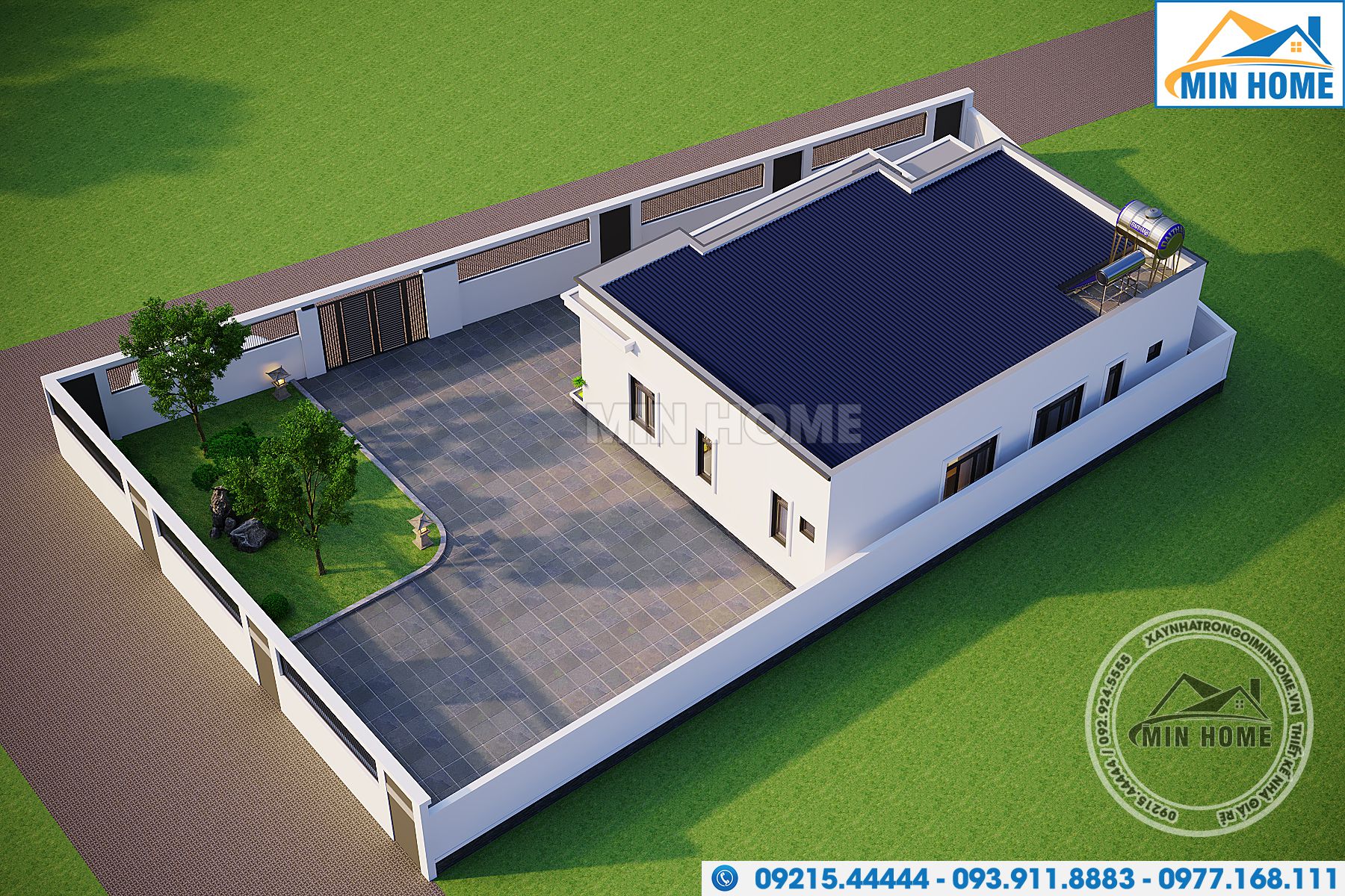 he lo mau nha 1 tang mai bang hien dai sieu dep voi chi phi tiet kiem mn05739 5