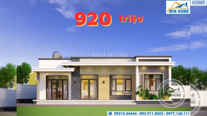 he lo mau nha 1 tang mai bang hien dai sieu dep voi chi phi tiet kiem mn05739 7