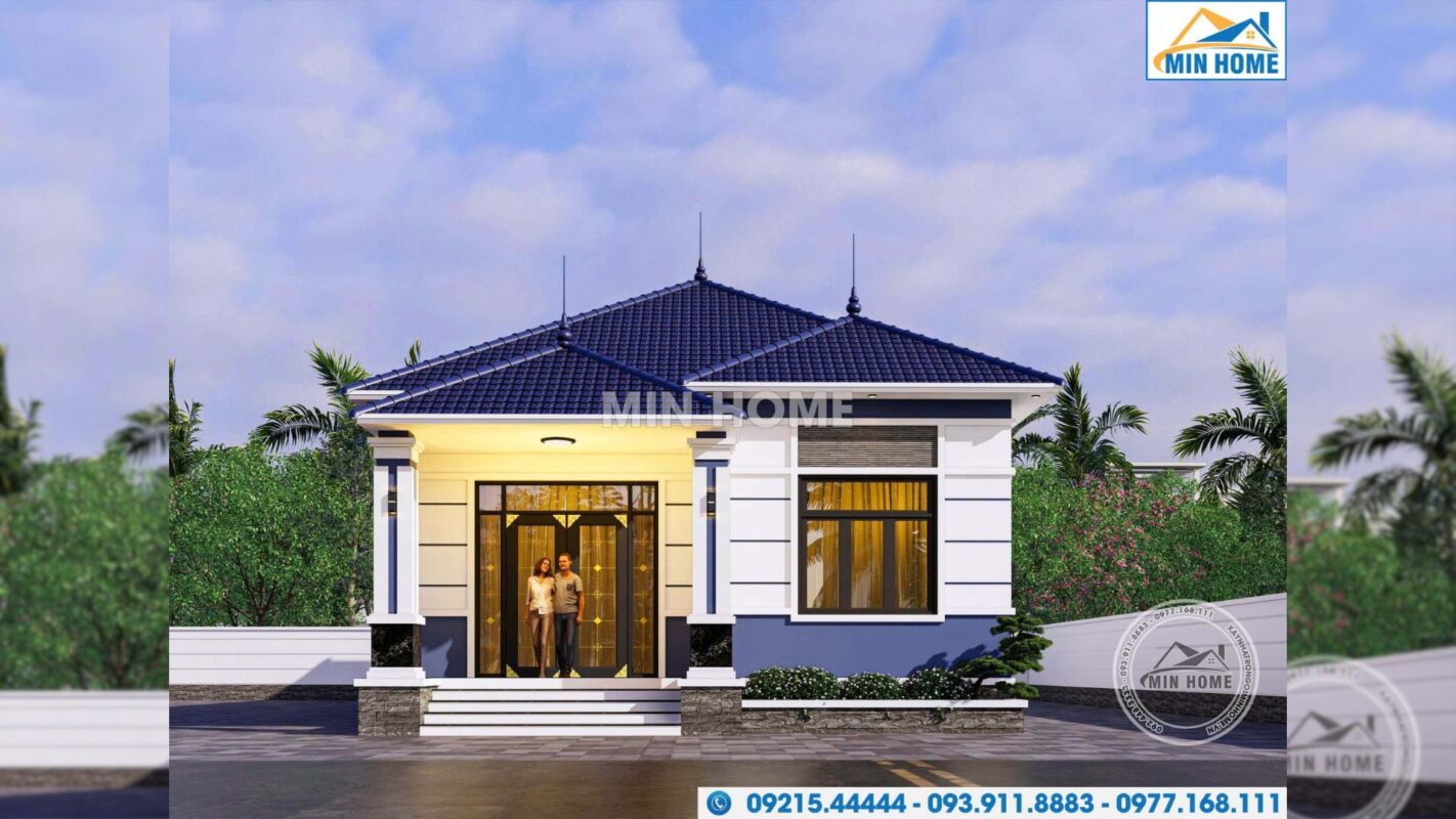 mau nha cap 4 mai nhat 4 phong ngu o nong thon gia sieu tiet kiem mn05769 1