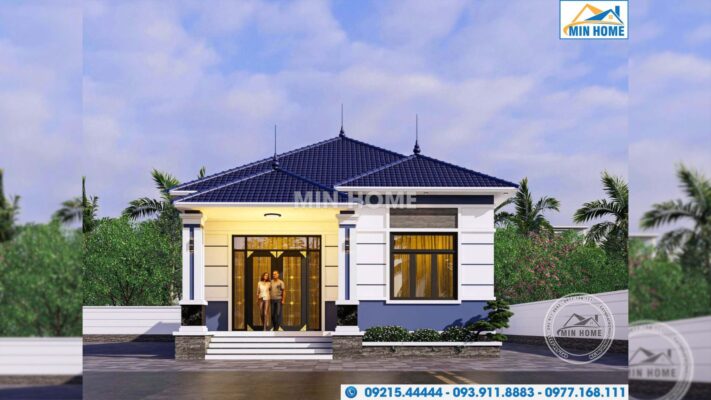 mau nha cap 4 mai nhat 4 phong ngu o nong thon gia sieu tiet kiem mn05769 1