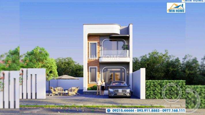 mau nha pho 2 tang hien dai dep mat chi phi xay dung sieu tiet kiem mn05638 1