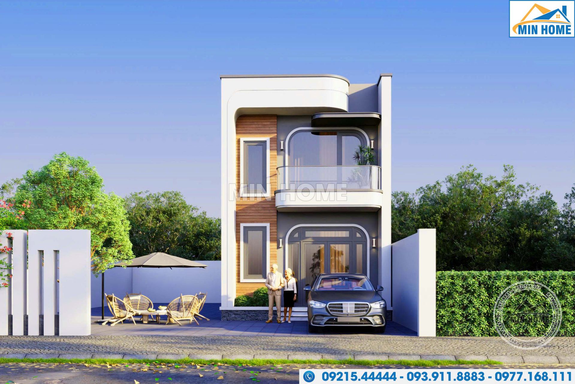 mau nha pho 2 tang hien dai dep mat chi phi xay dung sieu tiet kiem mn05638 1