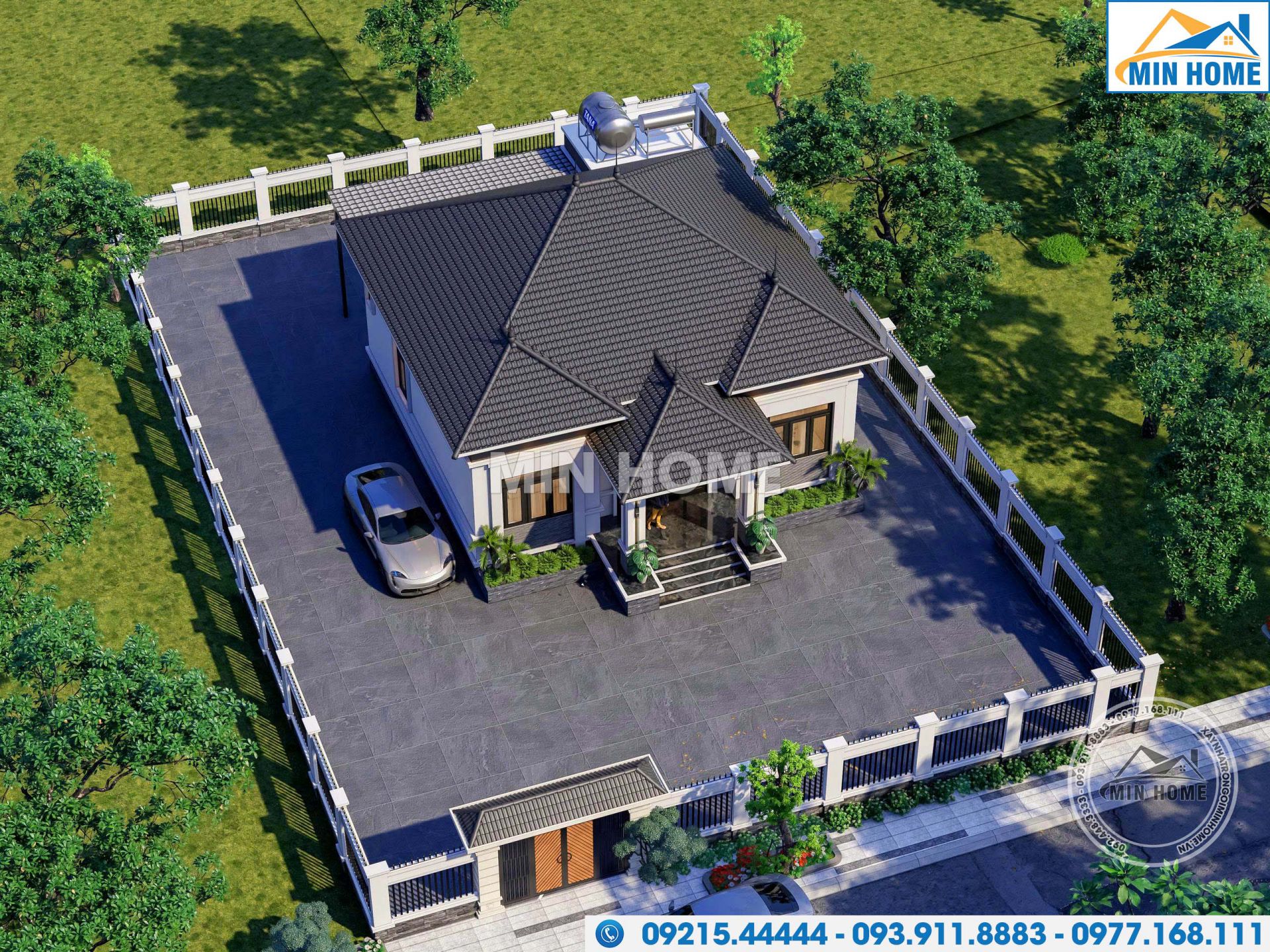 nha cap 4 mai nhat dep don gian chi phi re bat ngo mh05607 5