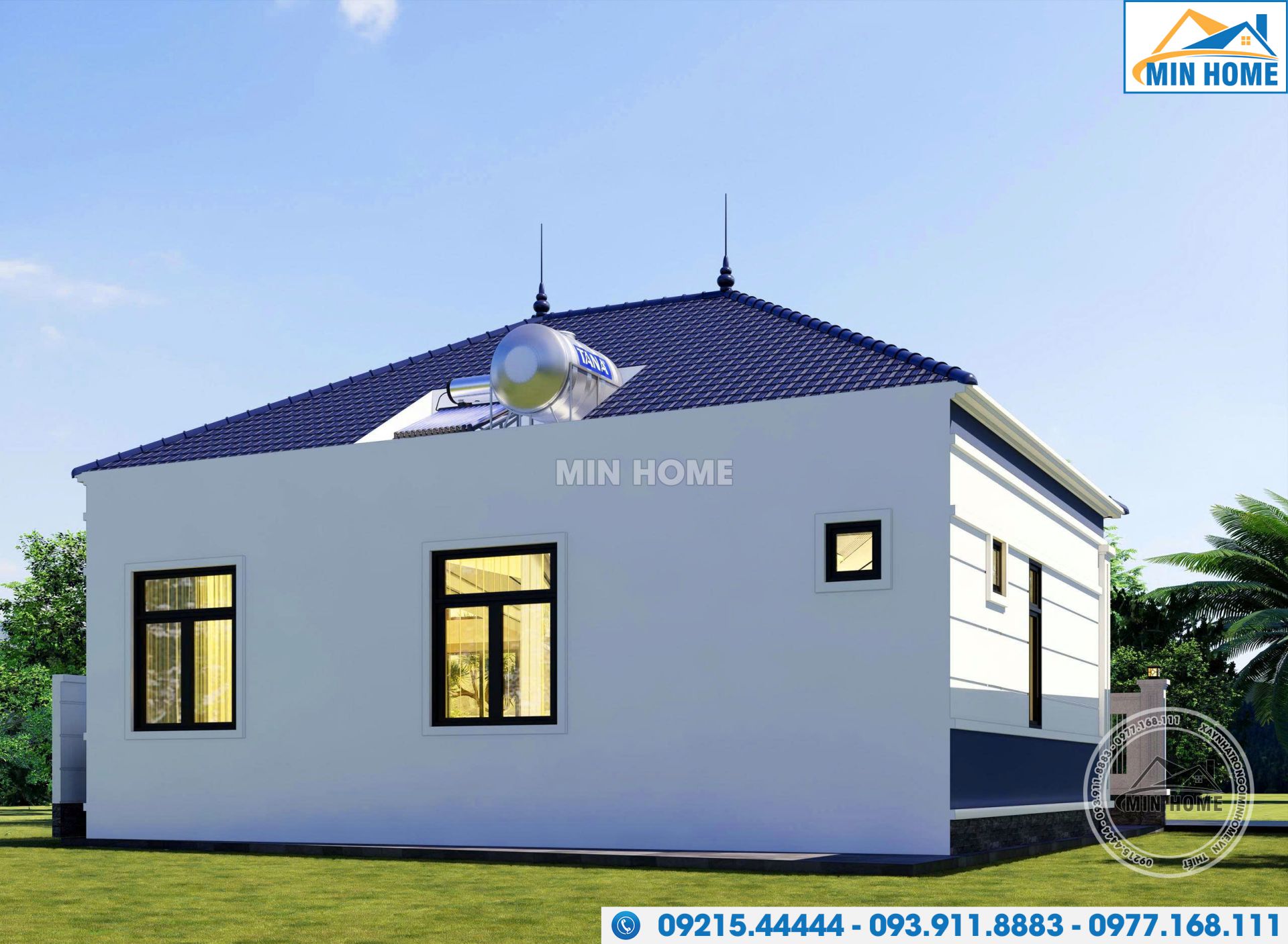 nha cap 4 mai nhat dep gia re cua min home voi 3 phong ngu dep 14