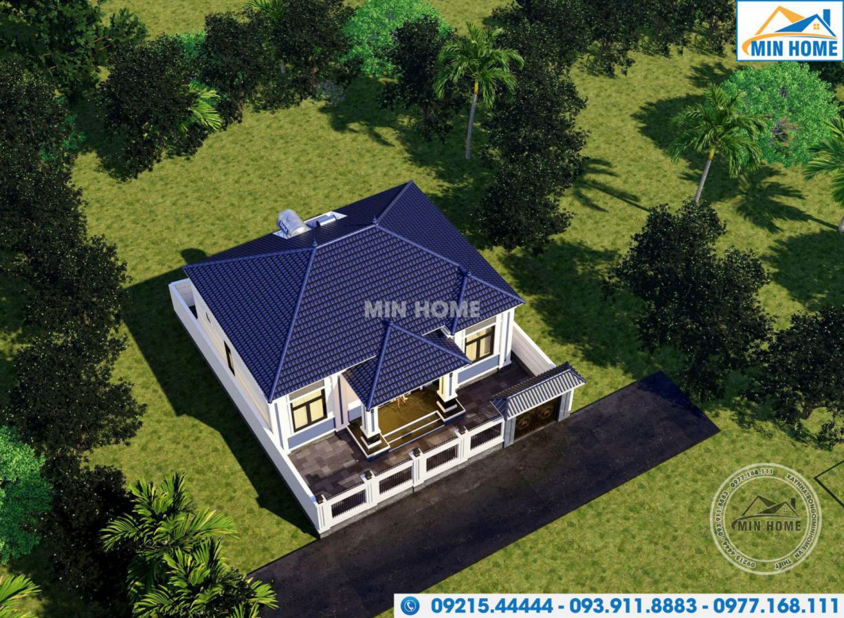 nha cap 4 mai nhat dep gia re cua min home voi 3 phong ngu dep 15