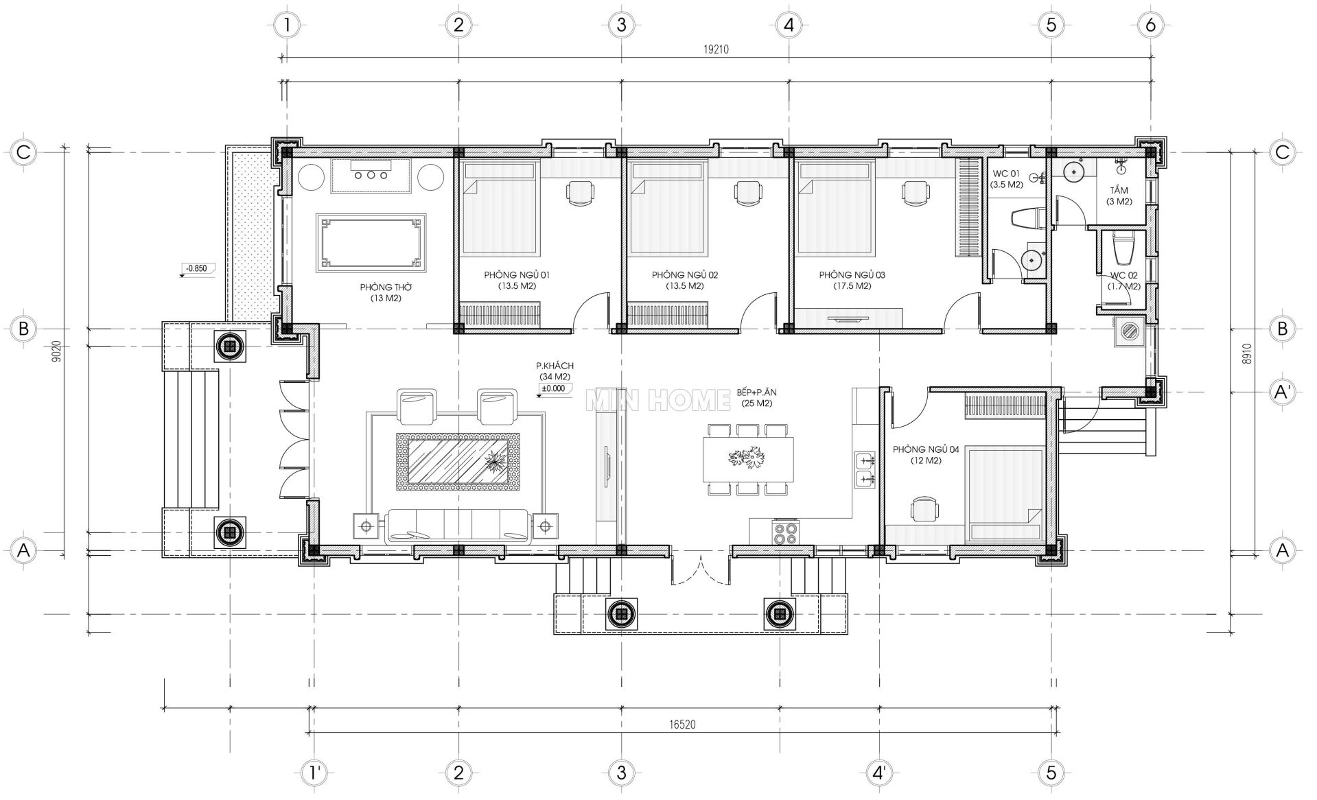 HSKT 1B3616 THIẾT KẾ A ĐỒNG NINH BÌNH 1908 5 HSKT 1B3616 THIẾT KẾ A ĐỒNG NINH BÌNH 1908 5