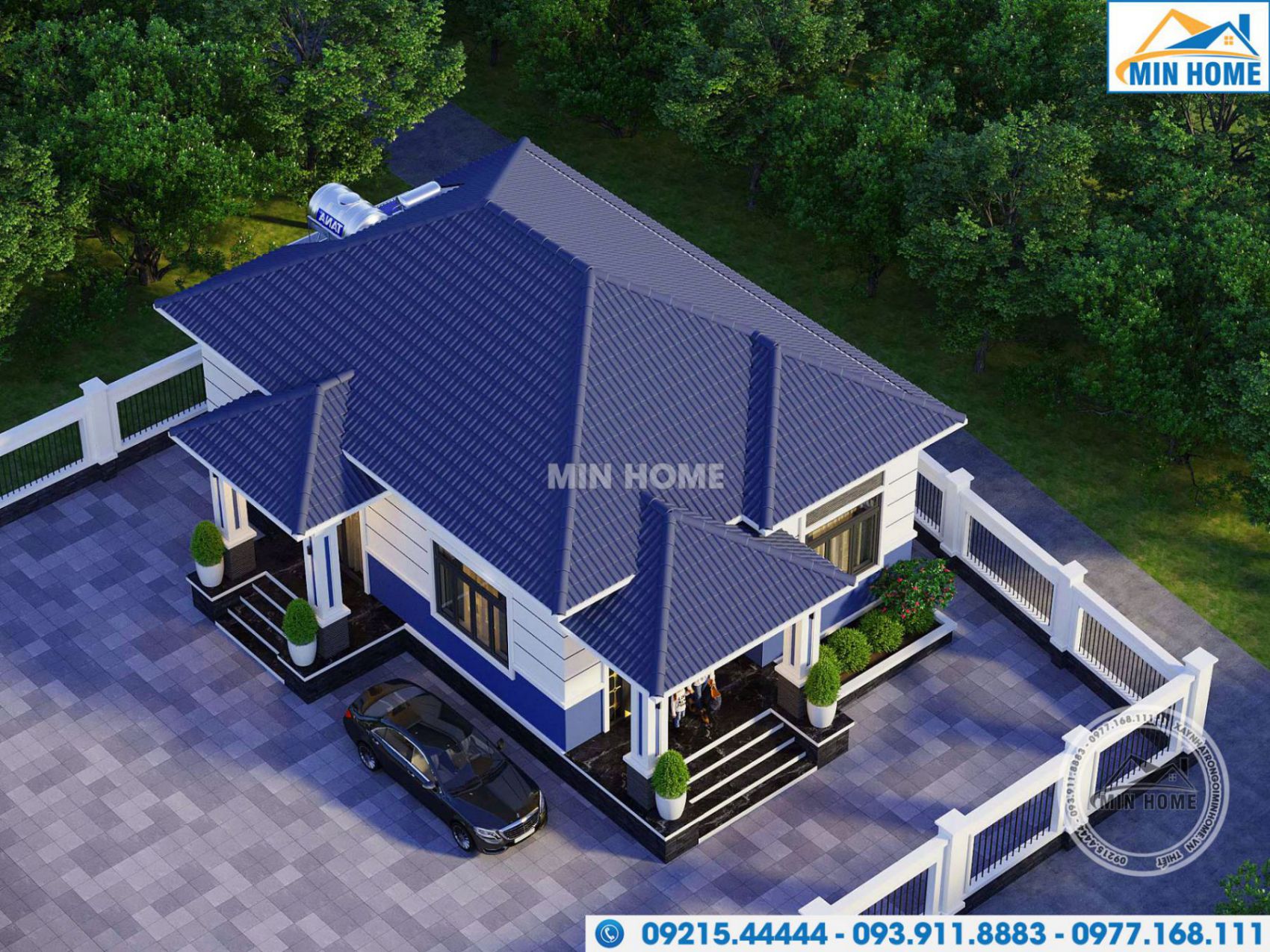 mau nha cap 4 98m2 dep tinh gon cho gia dinh it nguoi 13