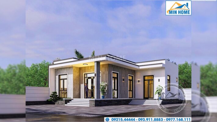 mau nha cap 4 mai bang noi bat voi thiet ke hinh chu l an tuong mn05811 6