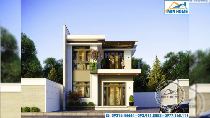 mau nha hien dai 2 tang mai bang dep tinh te sang trong mn05776 1