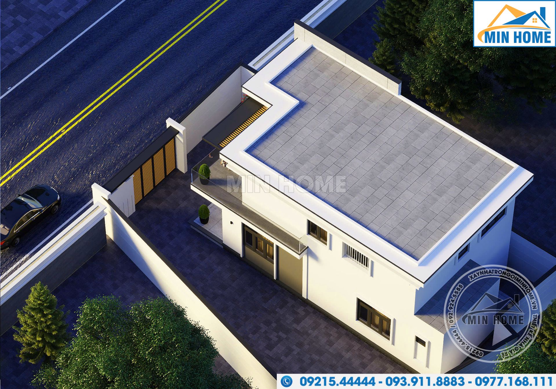 mau nha hien dai 2 tang mai bang dep tinh te sang trong mn05776 9 mau nha hien dai 2 tang mai bang dep tinh te sang trong mn05776 9