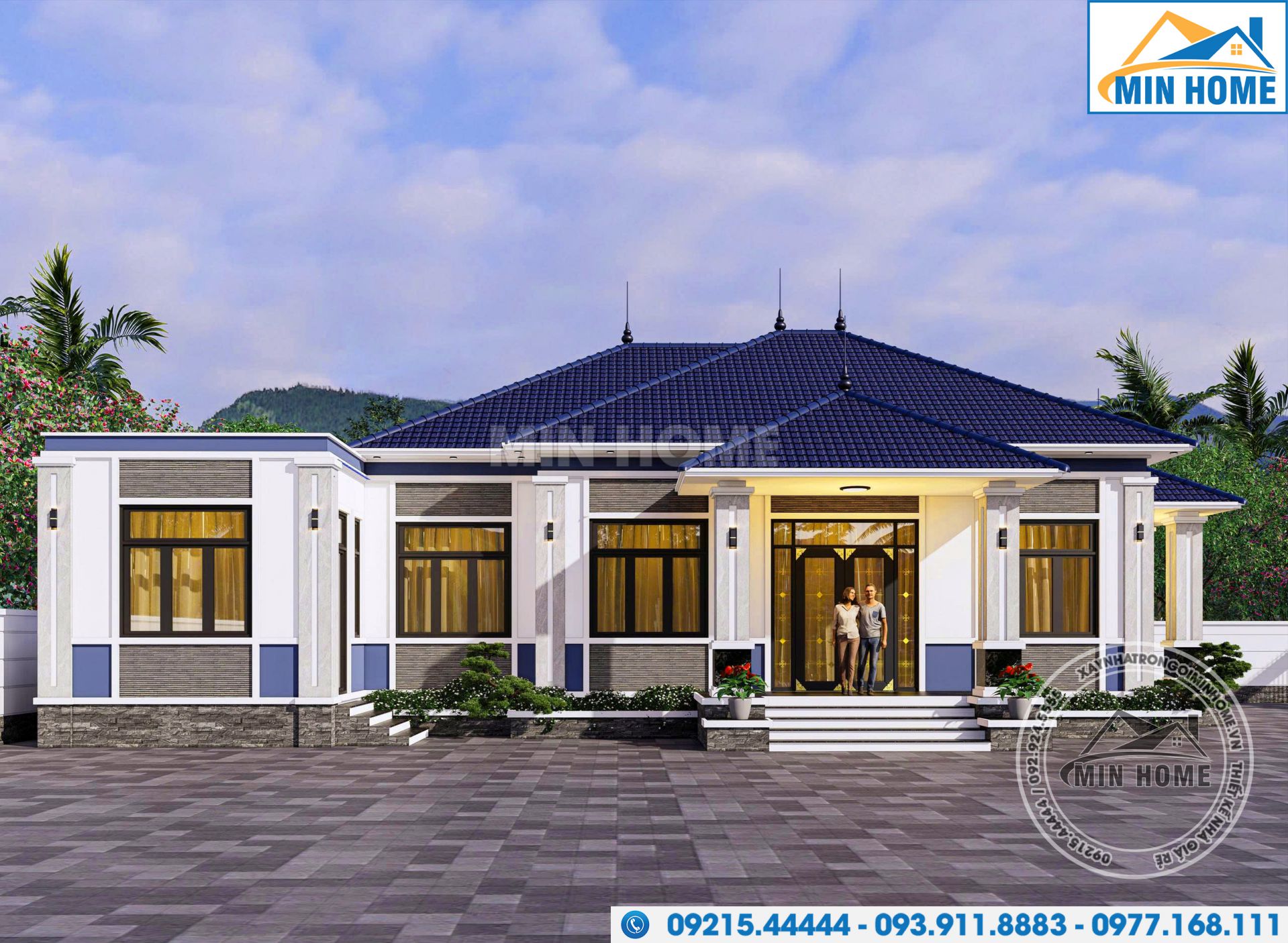 mau nha vuon 1 tang mai nhat hien dai tien nghi nhin la muon xay mn05812 1