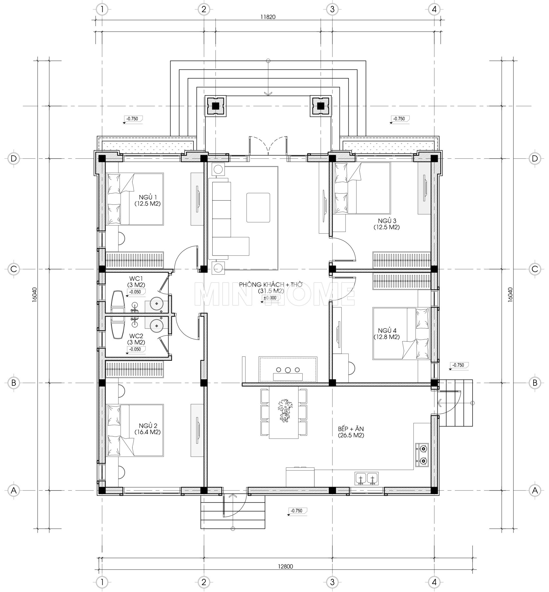 tuyet pham nha cap 4 hien dai co chi phi toi uu tu min home 14 tuyet pham nha cap 4 hien dai co chi phi toi uu tu min home 14