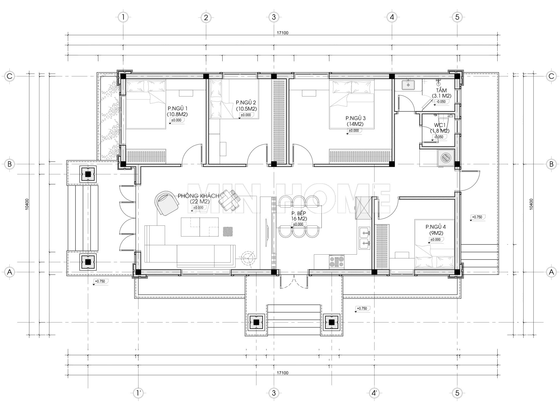 HSKT.MIN 1N1878 THIẾT KẾ A Y RÔM ĐẮK LẮK 5 HSKT.MIN 1N1878 THIẾT KẾ A Y RÔM ĐẮK LẮK 5