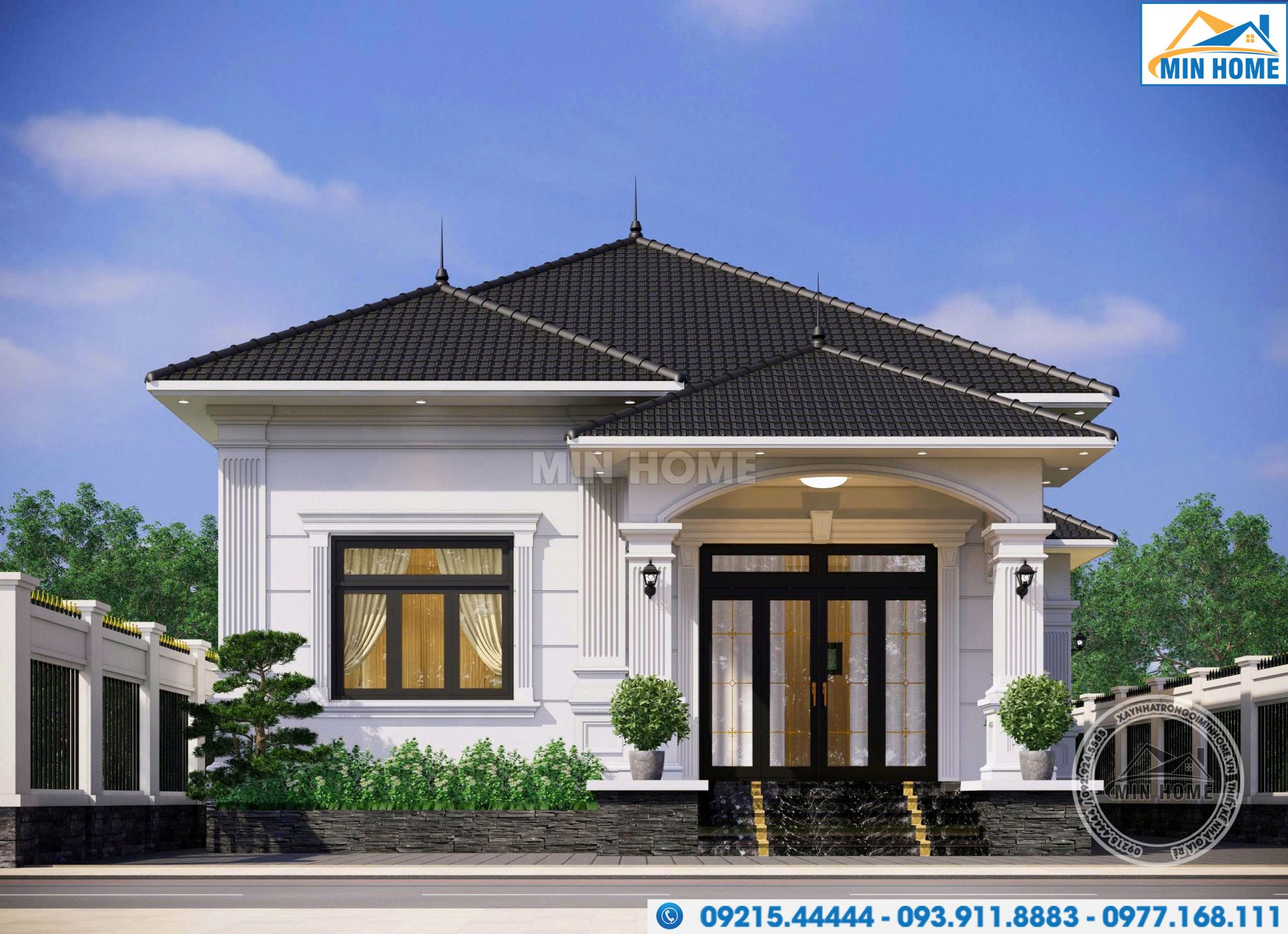 min home va hanh trinh kien tao ban ve nha cap 4 tan co dep 7