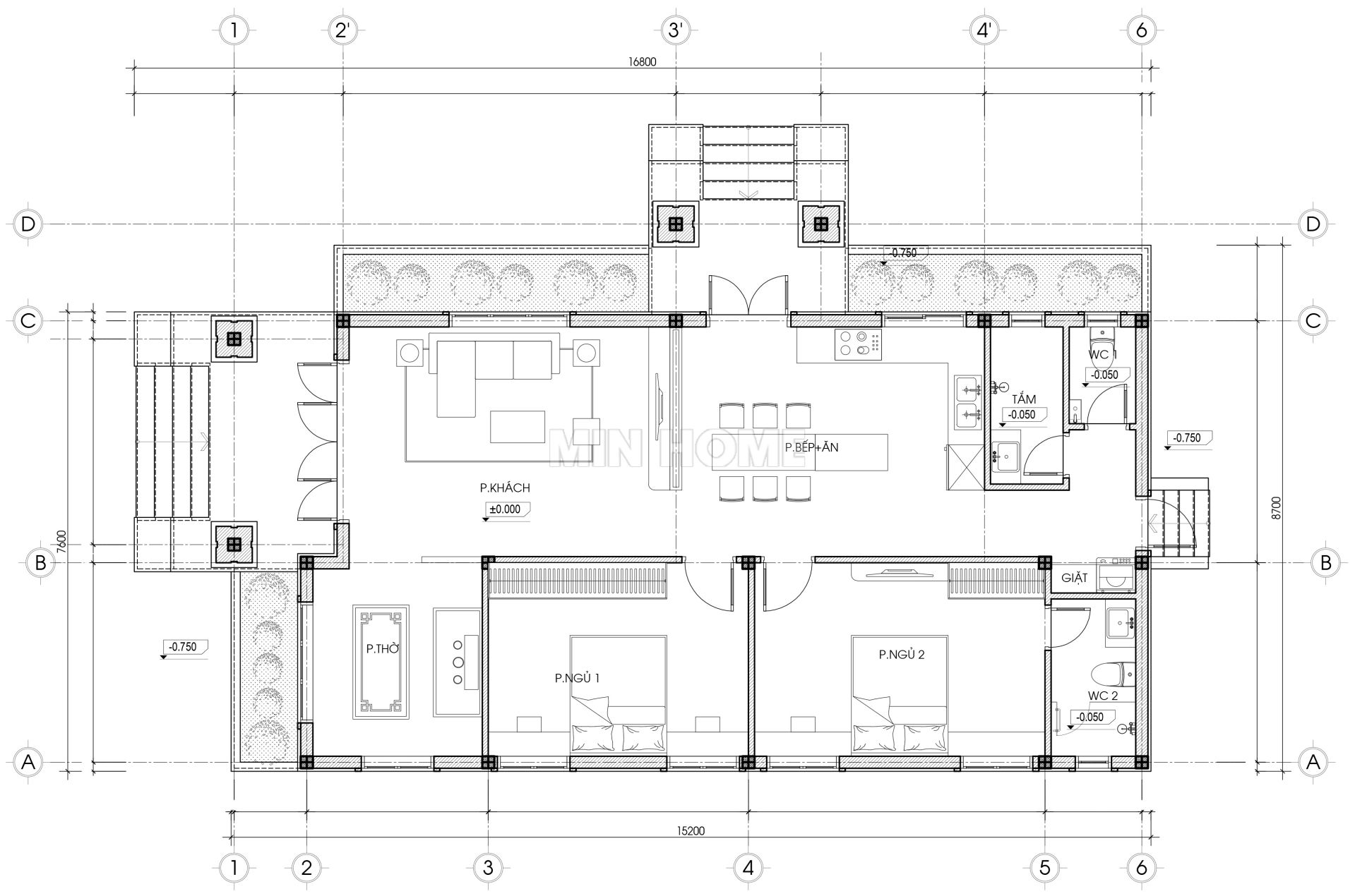 mon qua bao hieu cho cha me mot mau nha vuon nho xinh 12