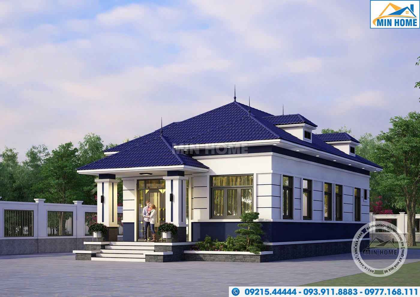 mon qua bao hieu cho cha me mot mau nha vuon nho xinh 8