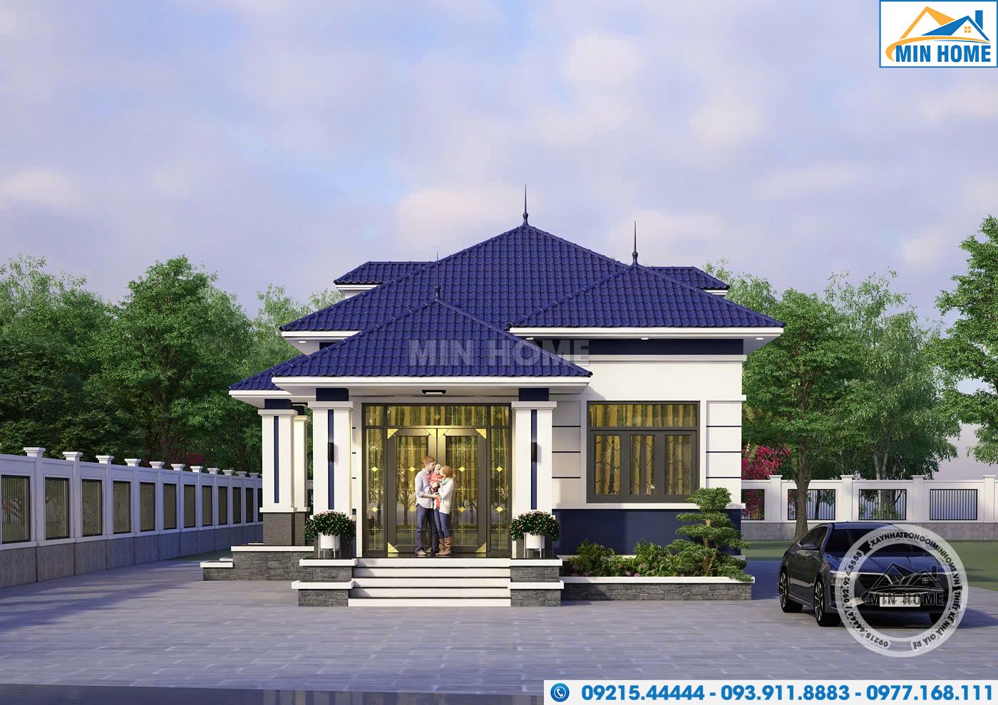 mon qua bao hieu cho cha me mot mau nha vuon nho xinh 9