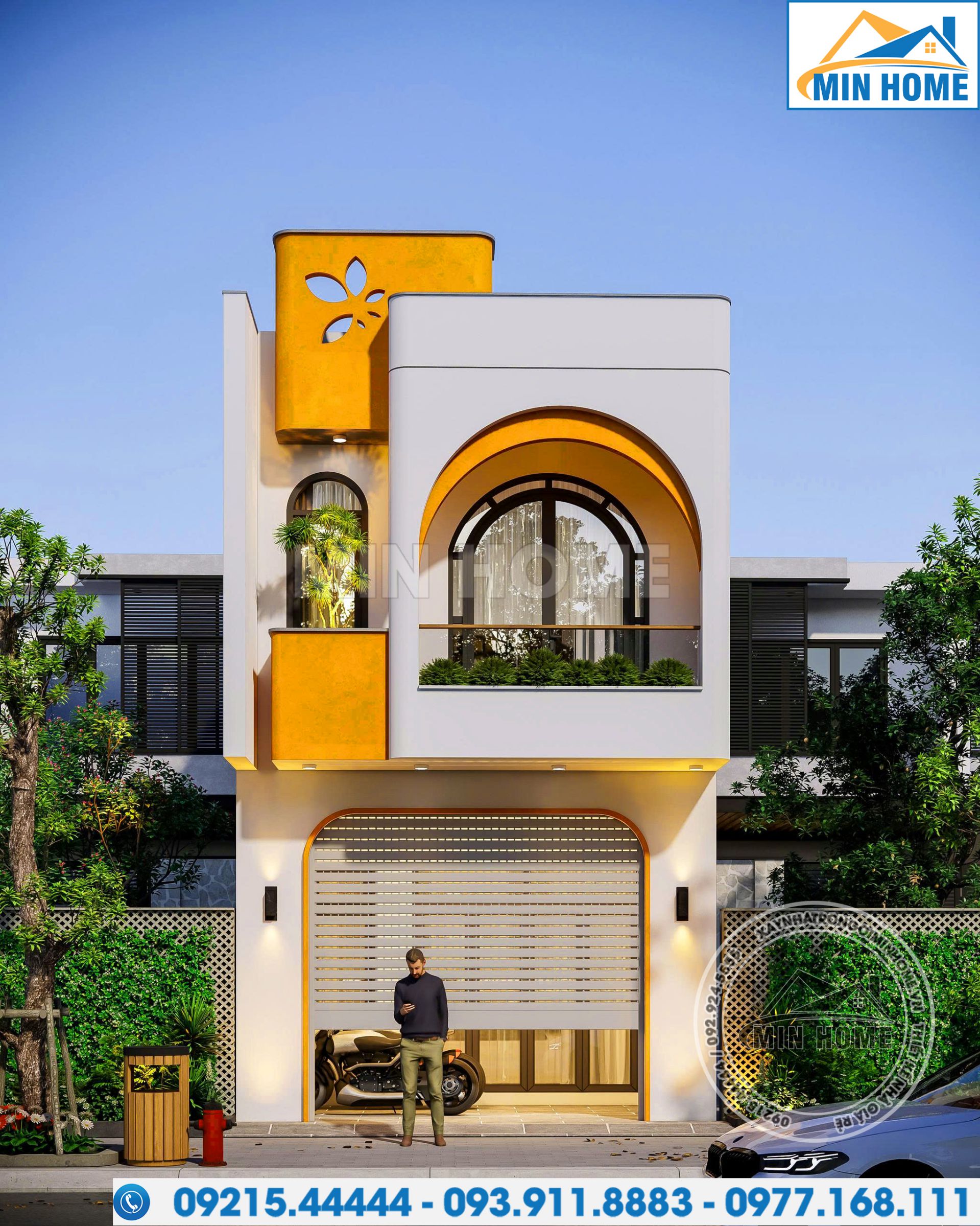 nha ong 2 tang 3 phong ngu sieu dep voi duong cong tinh te va phoi mau an tuong mn05777 2 nha ong 2 tang 3 phong ngu sieu dep voi duong cong tinh te va phoi mau an tuong mn05777 2