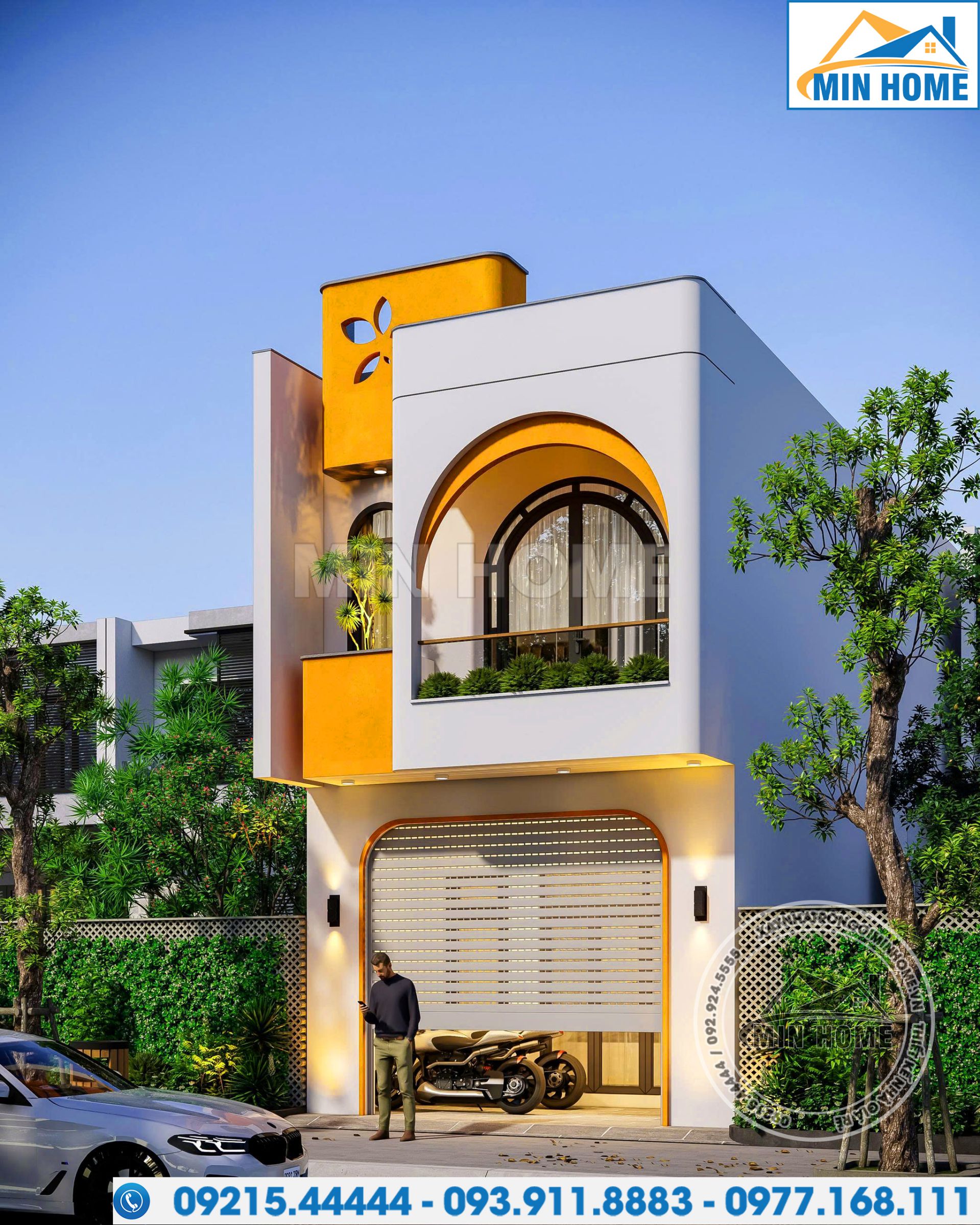 nha ong 2 tang 3 phong ngu sieu dep voi duong cong tinh te va phoi mau an tuong mn05777 3 nha ong 2 tang 3 phong ngu sieu dep voi duong cong tinh te va phoi mau an tuong mn05777 3