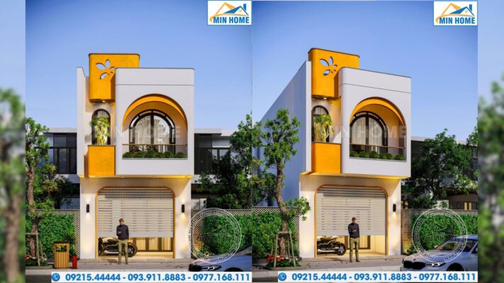 nha ong 2 tang 3 phong ngu sieu dep voi duong cong tinh te va phoi mau an tuong mn05777 5