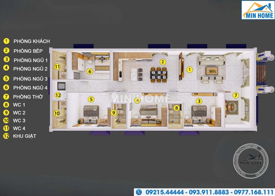 thiet ke nha 1 tang mai thai 3 phong ngu tan co dien tinh te mn04368 1 thiet ke nha 1 tang mai thai 3 phong ngu tan co dien tinh te mn04368 1